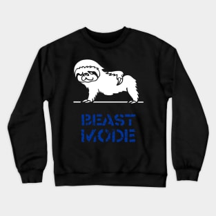 Beast Mode Sloth Crewneck Sweatshirt